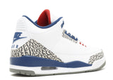 Nike Air Jordan 3 Retro True Blue 2016 Release White Men Shoes Sale