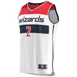 Men's Fanatics Branded John Wall White Washington Wizards Fast Break Jersey  Association Edition White