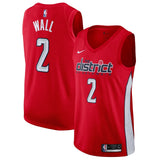 Men's Nike John Wall Red Washington Wizards / Swingman Jersey – Earned Edition  Red