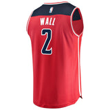 Youth Fanatics Branded John Wall Red Washington Wizards Fast Break Replica Jersey  Icon Edition Red
