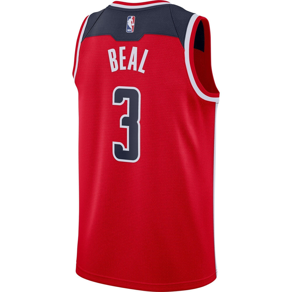 Men's Nike Bradley Beal Red Washington Wizards Swingman Jersey  Icon EditionRed