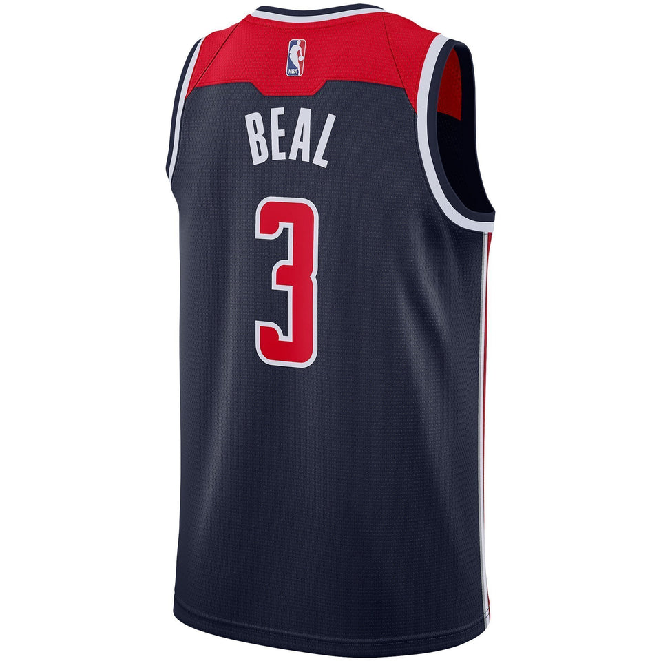 Men's Nike Bradley Beal Navy Washington Wizards Replica Swingman Jersey  Statement Edition  Navy