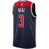 Men's Nike Bradley Beal Navy Washington Wizards Replica Swingman Jersey  Statement Edition  Navy