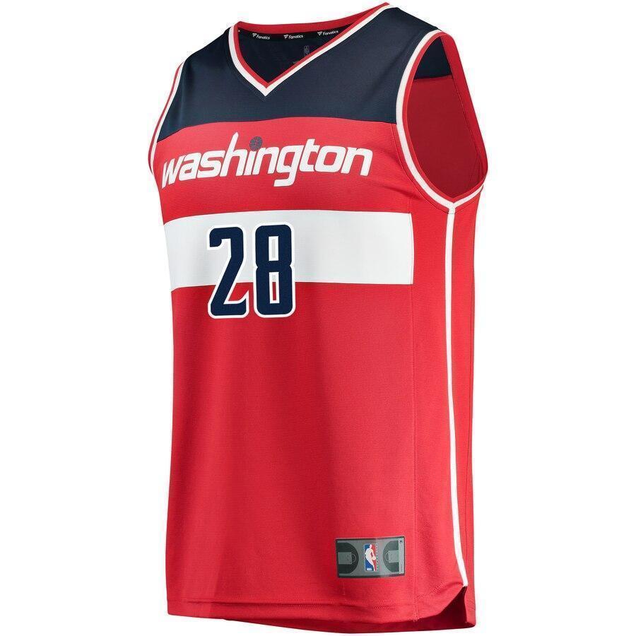 Men's Fanatics Branded Ian Mahinmi Red Washington Wizards Fast Break Replica Team Color Player Jersey  Icon Edition  Red