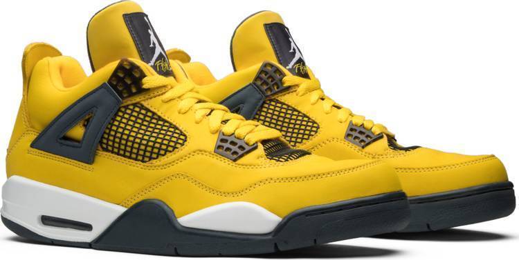 Nike Air Jordan 4 Retro LS 'Lightning" Basketball Men Sale Shoes