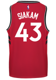 Raptors Adult Swingman Icon Jersey  Siakam  Red