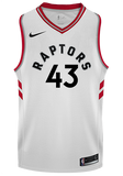 Raptors Men's Swingman Association Jersey  Siakam  White