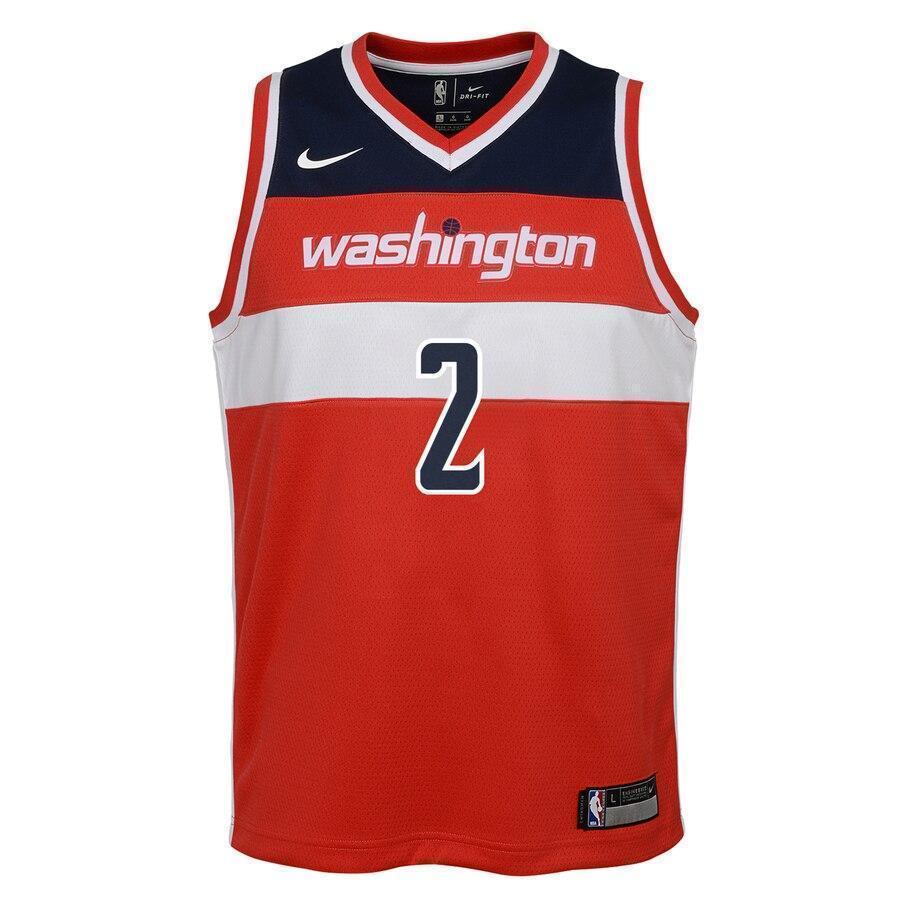 Youth Nike John Wall Red Washington Wizards Swingman Jersey  Icon Edition  Red