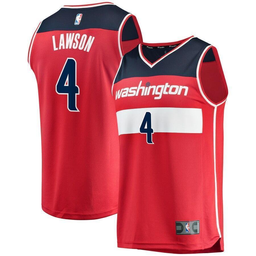 Youth Fanatics Branded Ty Lawson Red Washington Wizards Fast Break Player Jersey  Icon Edition  Red