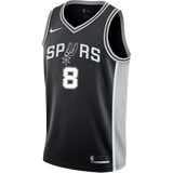 Mills San Antonio Spurs Men's Nike Custom Personalized Icon Swingman Jersey  Black