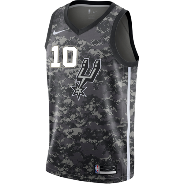 Metu San Antonio Spurs Men's Nike  City Edition Swingman Personalized Jersey  Navy