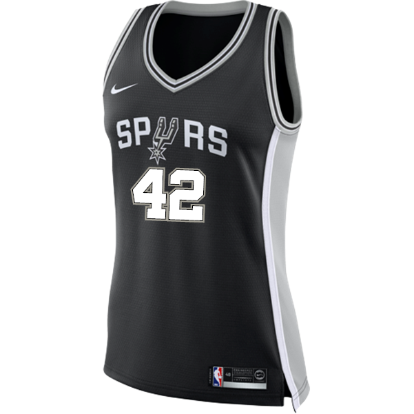 Poeltl San Antonio Spurs Women's Nike Custom Personalized Icon Swingman Jersey  Black
