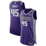 Men's Nike Jack Cooley Purple Sacramento Kings Authentic Sponsor Patch Jersey – Icon Edition