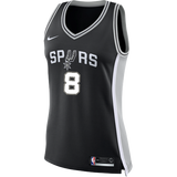 Mills San Antonio Spurs Women's Nike Custom Personalized Icon Swingman Jersey  Black