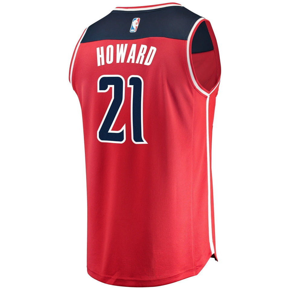Youth Fanatics Branded Dwight Howard Red Washington Wizards Fast Break Replica Jersey  Icon Edition Red
