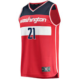 Men's Fanatics Branded Dwight Howard Red Washington Wizards Fast Break Replica Jersey – Icon EditionRed