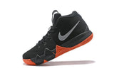 Nike Kyrie 4 Black Orange Men Basketball Shoes Sale Size US 7,8,8.5,9.5,10,11,12