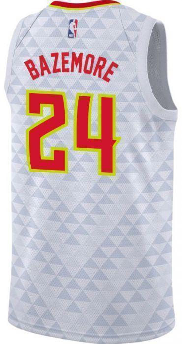 Kent Bazemore Atlanta Hawks  Association Edition  White