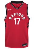 Raptors Adult Swingman Icon Jersey  Lin  Red