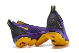 Nike Lebron XV 16 EP Purle Yellow Black Men Shoes Sale Size US7,8,8.5,9,10,11,12