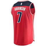 Youth Fanatics Branded Devin Robinson Red Washington Wizards Fast Break Player Jersey  Icon Edition  Red