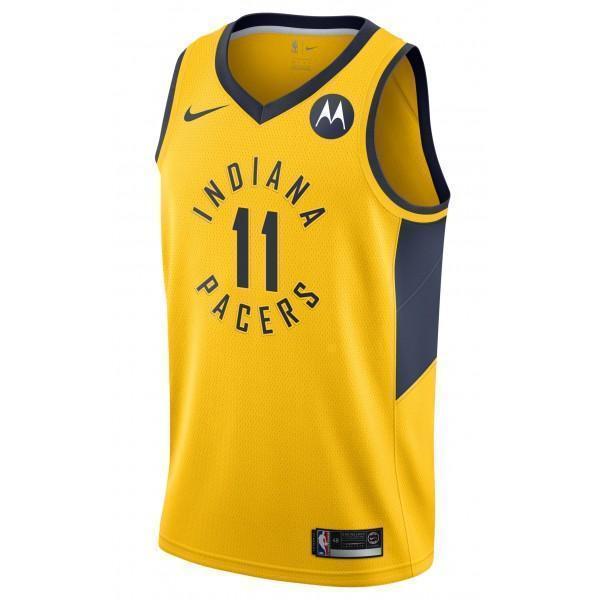 Sabonis Indiana Pacers Statement Swingman Jersey  Gold