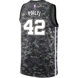Poeltl San Antonio Spurs Men's Nike  City Edition Swingman Personalized Jersey  Navy
