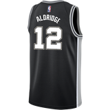 Aldridge San Antonio Spurs Men's Nike Custom Personalized Icon Swingman Jersey  Black
