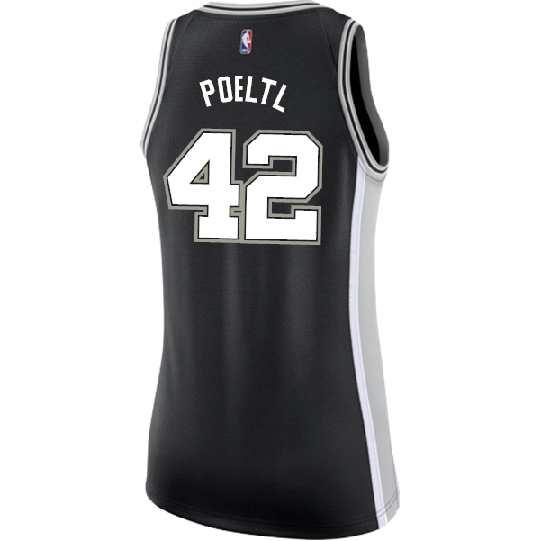Poeltl San Antonio Spurs Women's Nike Custom Personalized Icon Swingman Jersey  Black