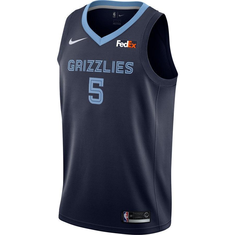 Men's Nike Andrew Harrison Memphis Grizzlies Swingman Sponsor Patch Jersey – Icon Edition  Navy