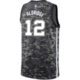 Aldridge San Antonio Spurs Men's Nike  City Edition Swingman Personalized Jersey  Navy