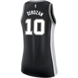 Derozan San Antonio Spurs Women's Nike Custom Personalized Icon Swingman Jersey  Black