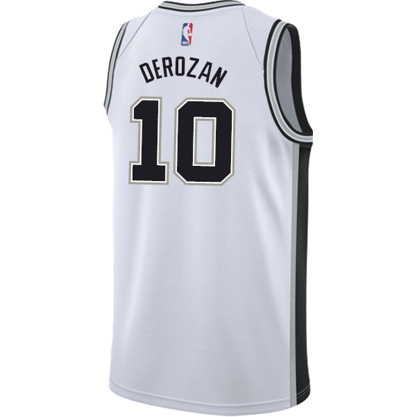 Derozan San Antonio Spurs Men's Nike Custom Personalized Icon Swingman Jersey  White