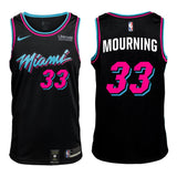 Alonzo Mourning Vice Nights Swingman Jersey  Black