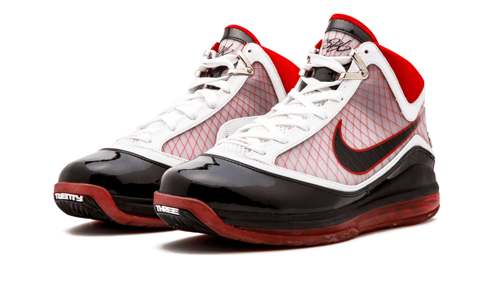 Nike Air Max Lebron 7 White/black-varsity Red