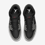 Nike Air Jordan 1 High Grey Cement Shoes Basketball Men