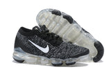 Nike Air Vapormax Flyknit 3 "Oreo" Grey Black Shoes Sneakers Men Sale Size US 7, 8, 8.5, 9, 10, 11