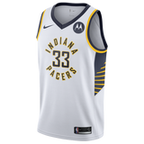 Myles Turner Indiana Pacers Association Swingman Jersey  White
