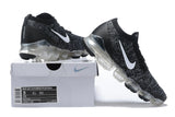 Nike Air Vapormax Flyknit 3 "Oreo" Grey Black Shoes Sneakers Men Sale Size US 7, 8, 8.5, 9, 10, 11