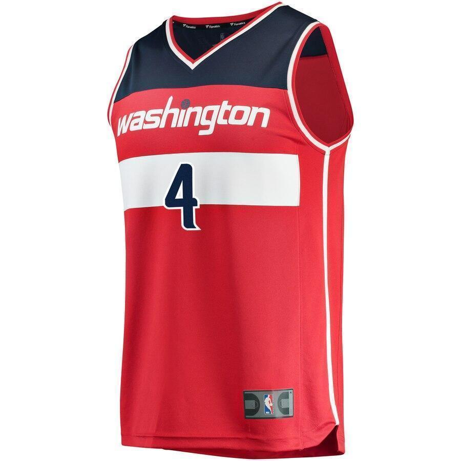 Youth Fanatics Branded Wesley Johnson Red Washington Wizards Fast Break Replica Jersey  Icon Edition  Red