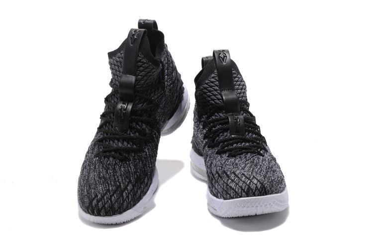 Nike Lebron XV 15 "Ashes" Grey White Men Shoes Sale Size US7,8,8.5,9,10,11,12