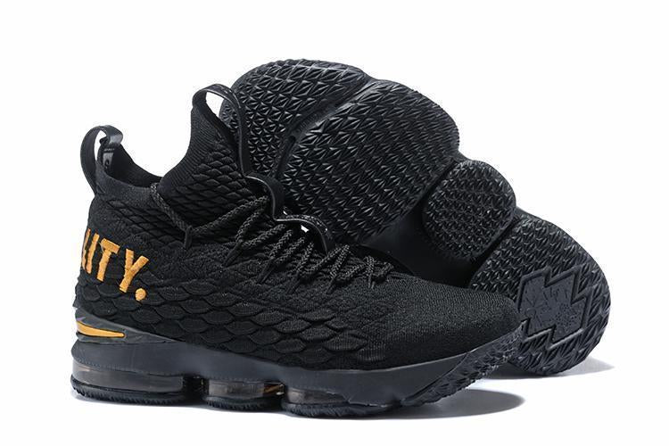Nike Lebron XV 15 Black Quality Men Shoes Sale Size US7,8,8.5,9,10,11,12