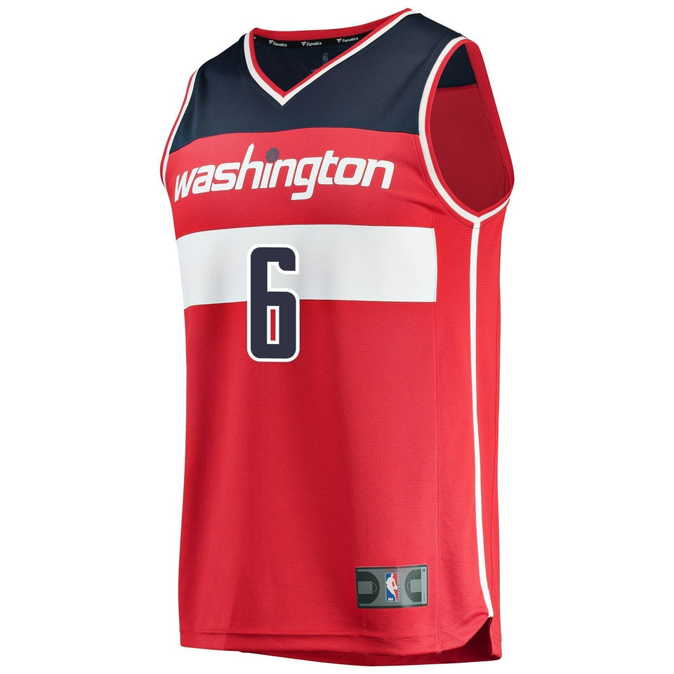 Youth Fanatics Branded Troy Brown Red Washington Wizards  NBA Draft First Round Pick Fast Break Replica Jersey – Icon Edition  Red