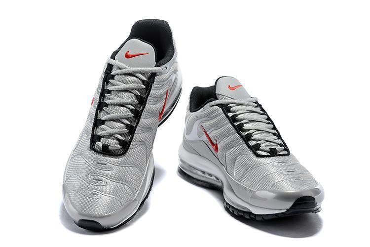 Nike Air Max 97 Ultra TN Silver White Red Sale Men Size US 7, 8, 8.5, 9, 10, 11