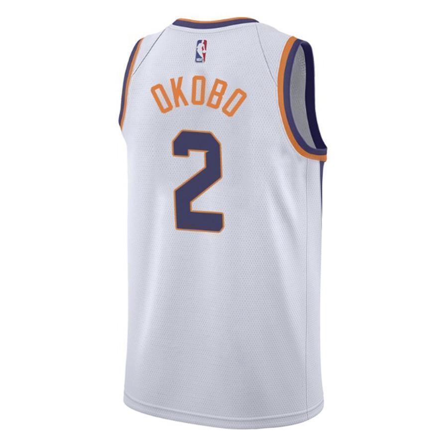 Nba Phoenix Suns Elie Okobo Nike Swingman Jersey Association Edition  White
