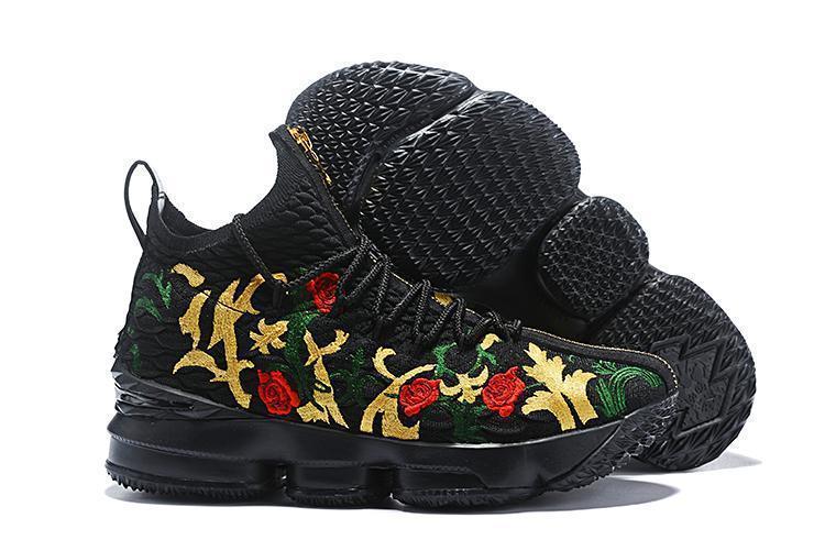 Nike Lebron XV 15 Black "King Crown" Men Shoes Sale Size US7,8,8.5,9,10,11,12