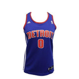 Detroit Pistons Adidas Women's Drummond Jersey  Blue