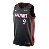 Kelly Olynyk Nike Miami Heat Icon Black Swingman Jersey  Black
