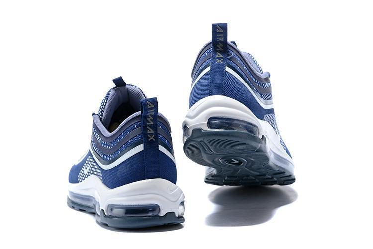 Nike Air Max 97 Ultra 17 Blue Navy Black White Men Shoes Sale Size US 7, 8, 8.5, 9, 10, 11