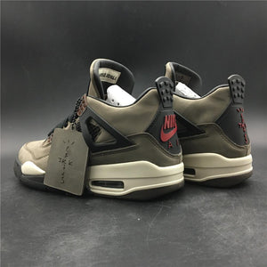 Nike Air Jordan 4 Retro Travis Scott Dark Mocha Sail Cool Grey Vred Me UlerBubble